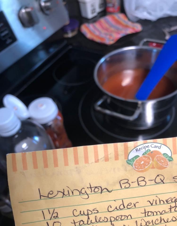 Lexington BBQ sauce recipe