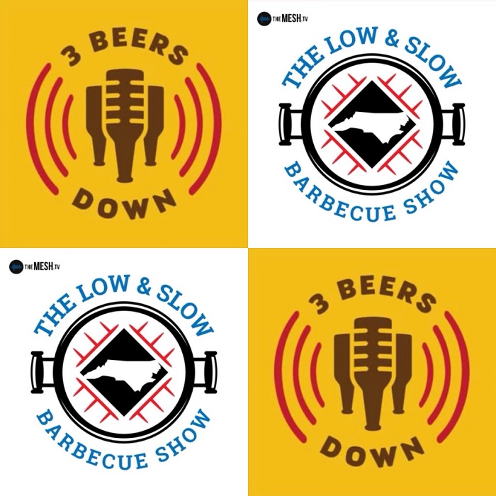 Beer and BBQ podcasts combine, featuring The Low & Slow Barbecue Show and 3 Beers Down.