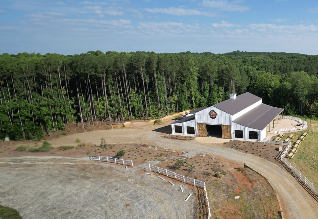 Bohemian Cattle Company Back Porch property in Sherrills Ford N.C.